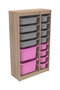Hanah Home Montana Xs 2D4N8U - Gris Sonomo y Rosa